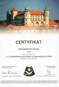 2015-Certyfikat-V-Tarnowskie-Spotkanie-Ultrasonograficzne